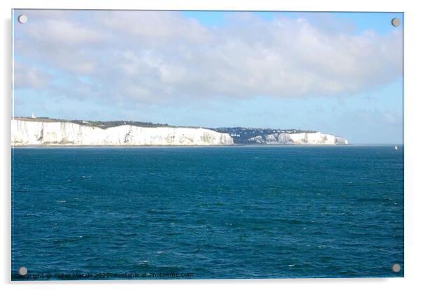 White Cliffs of Dover, UK Acrylic by Pieter Marais
