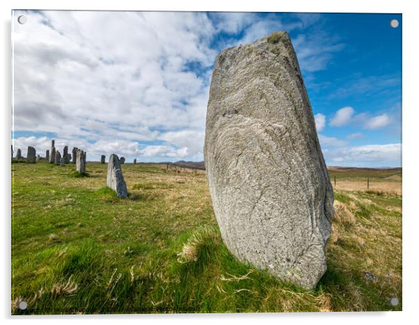 Calanais Standing Stones, Isle of Lewis Acrylic by Photimageon UK