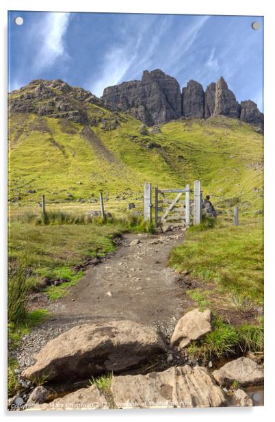 Gateway to the Storr, Skye Acrylic by Photimageon UK