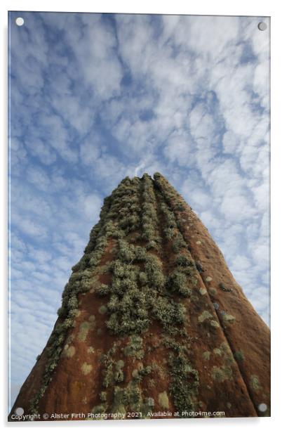 Monolith  Acrylic by Alister Firth Photography