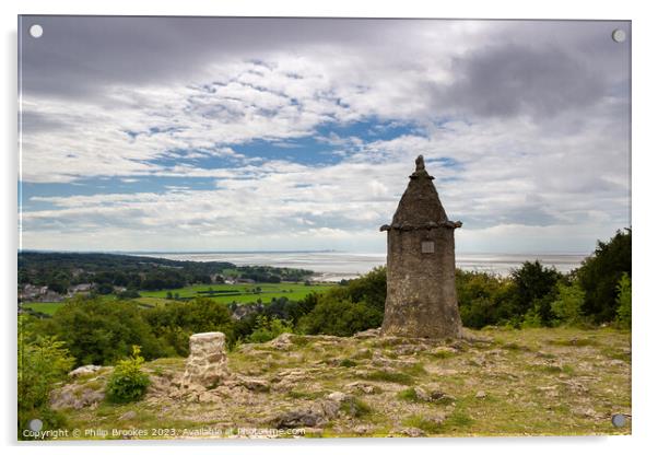 The Pepperpot Acrylic by Philip Brookes