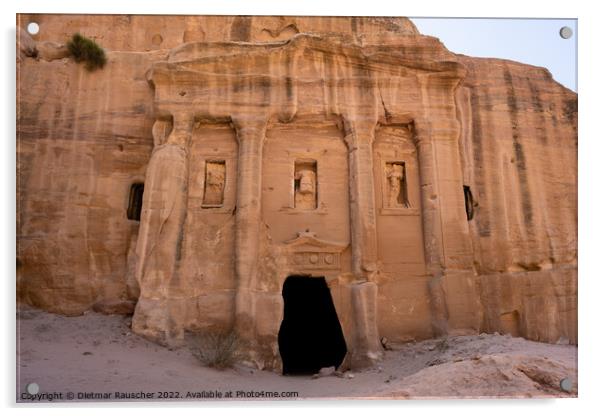 Roman Soldiers Tomb in Petra, Jordan Acrylic by Dietmar Rauscher