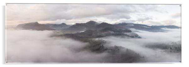Lake District Mist Acrylic by Sonny Ryse