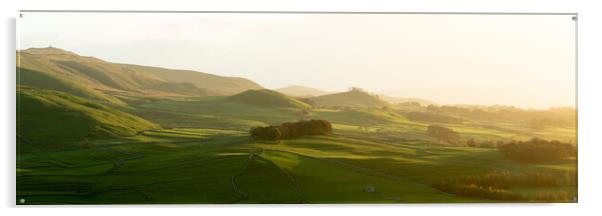 Yorkshire Dales fields Acrylic by Sonny Ryse
