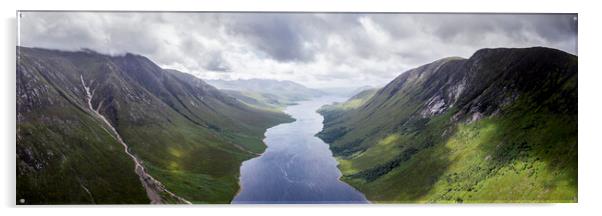 Loch Etive Scotland Acrylic by Sonny Ryse