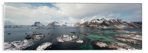 Steine Norland Lofoten Islands Acrylic by Sonny Ryse