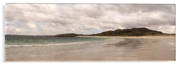 Nisabost Beach Isle of Harris Outer Hebrides Scotland Acrylic by Sonny Ryse