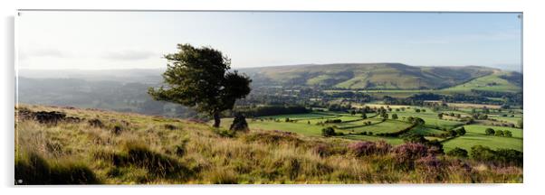 Hope Valley Peak District England Acrylic by Sonny Ryse