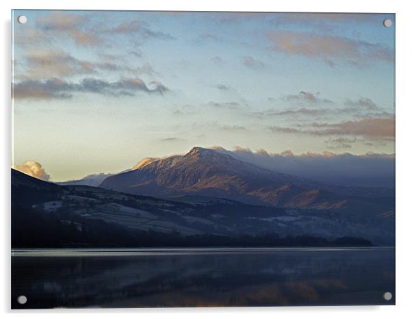 Arenig Fawr (2) Acrylic by Richard Penlington