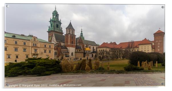 Wawel Castle Complex Krakow Acrylic by Margaret Ryan