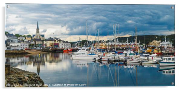 Killybegs: Ireland's Thriving Fishing Port Acrylic by Margaret Ryan