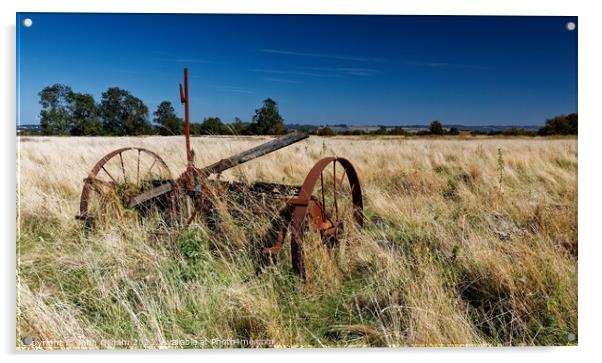 Forgotten Haymaker Acrylic by John Gilham