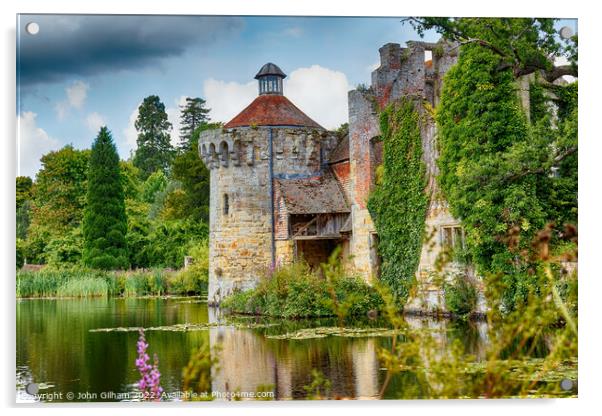 Scotty Castle - Lamberhurst Kent Acrylic by John Gilham