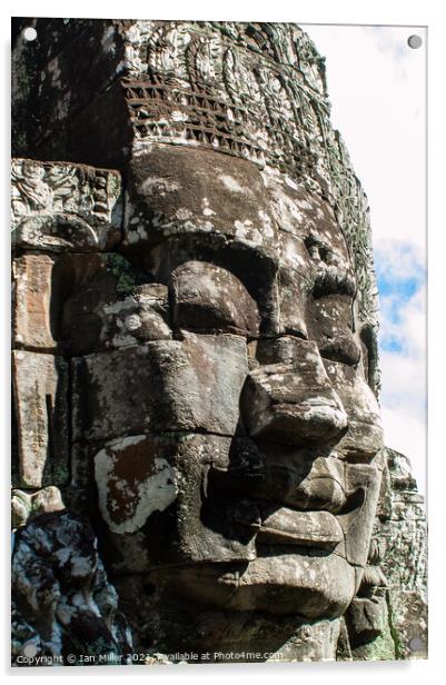 Angkor Thom, Cambodia Acrylic by Ian Miller