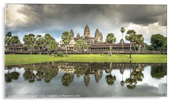 Angkor Wat Acrylic by Brett Gasser