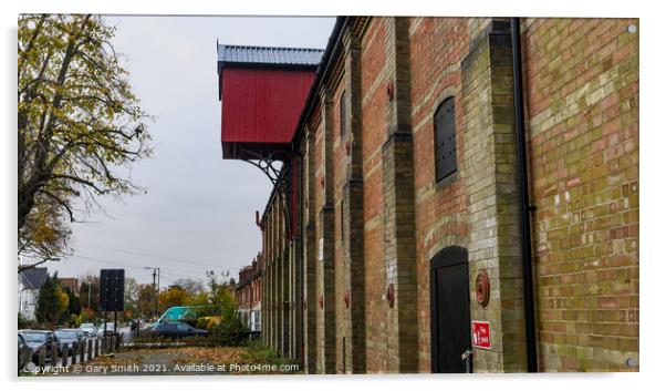 The Maltings Front Side View Acrylic by GJS Photography Artist