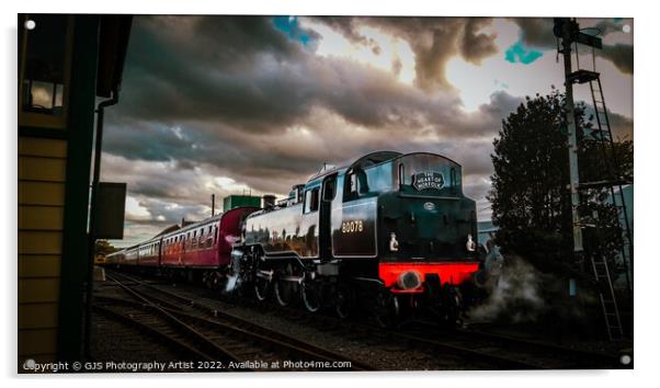 Loco 80078 Takes on Water Acrylic by GJS Photography Artist