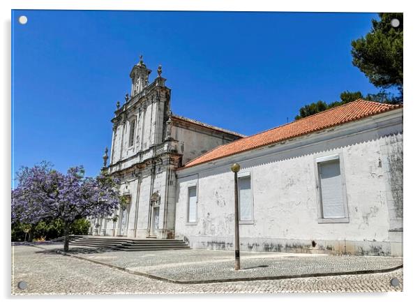 Convent of Carthusians in Caxias Acrylic by Antonio Ribeiro