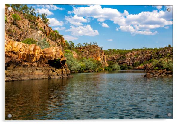 Nitmiluk (Katherine Gorge) National Park Acrylic by Antonio Ribeiro