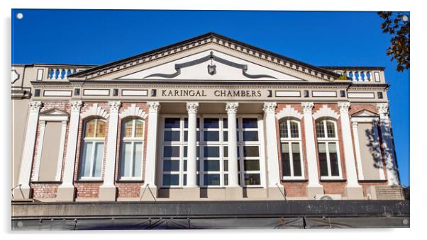 Toowoomba Karingal Chambers Building Acrylic by Antonio Ribeiro