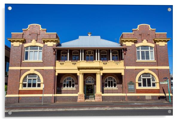 Toowoomba Technical College Building Acrylic by Antonio Ribeiro