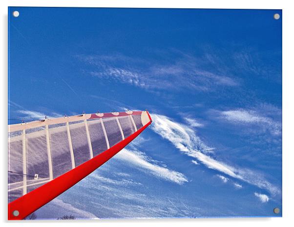 Go To Sky Acrylic by Ferenc Kalmar