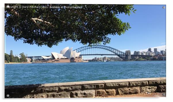 Sydney harbour Acrylic by Daryl Pritchard videos