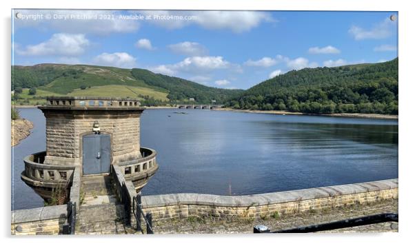 Lady bower reservoir  Acrylic by Daryl Pritchard videos