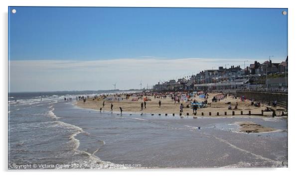 Bridlington Acrylic by Victoria Copley