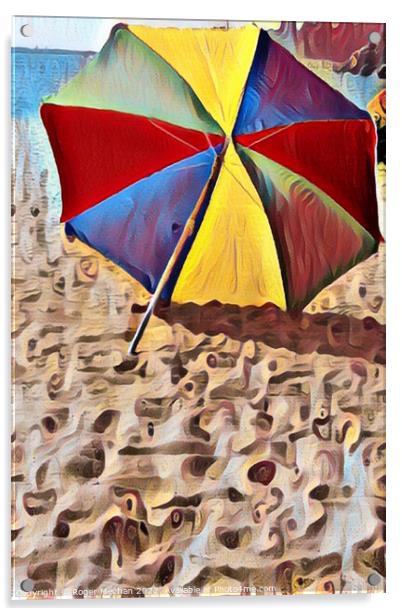 Resilient Umbrella Acrylic by Roger Mechan