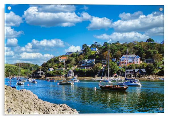 Serene Noss Mayo Vista Acrylic by Roger Mechan