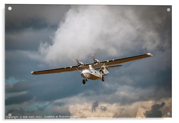 PBY Catalina Acrylic by Bob Kent