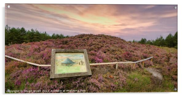 Moors Valley Acrylic by Stuart Wyatt