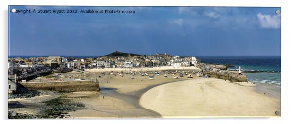 St Ives Acrylic by Stuart Wyatt