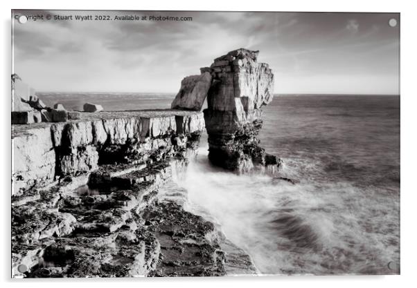 Pulpit Rock Acrylic by Stuart Wyatt