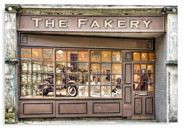 The Fakery, Portland, Dorset Acrylic by Stuart Wyatt