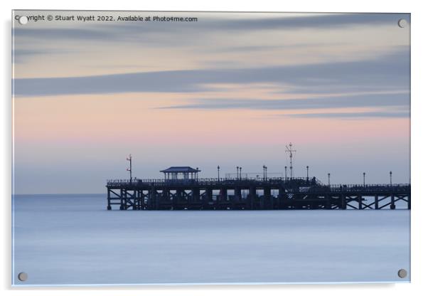 Swanage: peaceful, tranquil pastel scene Acrylic by Stuart Wyatt