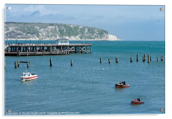 Swanage Acrylic by Stuart Wyatt