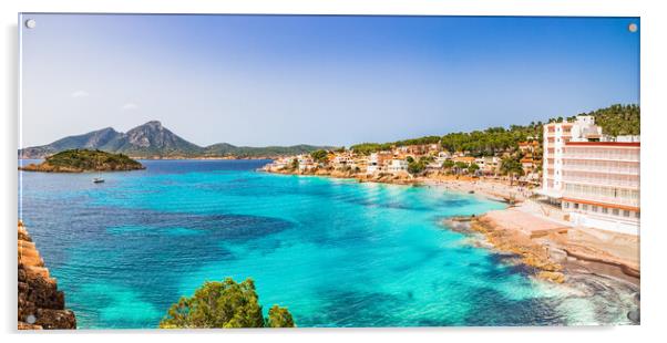 Spain Majorca, Sant Elm coast view, Balearic Islan Acrylic by Alex Winter
