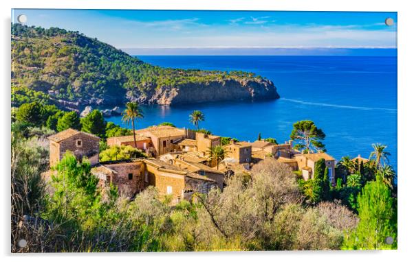 Beautiful island scenery of Mallorca Acrylic by Alex Winter