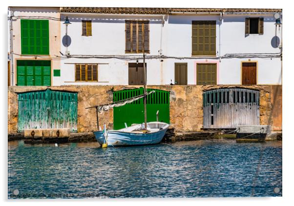 Idyllic island scenery on Majorca Acrylic by Alex Winter