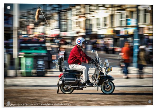 Cruisin' Acrylic by Martin Day