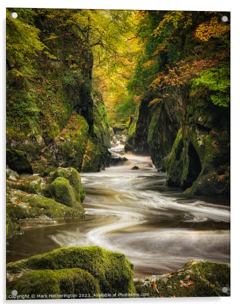 Fairy Glen Acrylic by Mark Hetherington