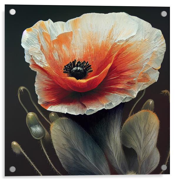A Poppy Acrylic by Picture Wizard