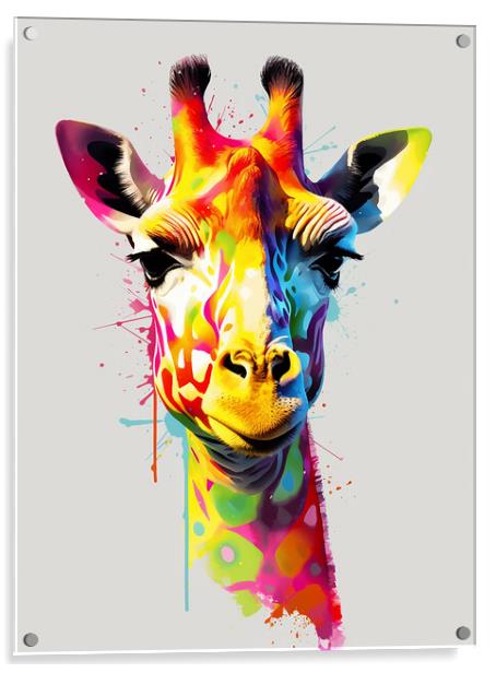 The Giraffe Acrylic by Picture Wizard