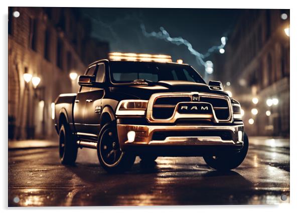 Dodge Ram Acrylic by Picture Wizard