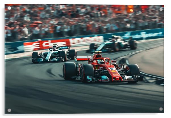 Formula One Acrylic by Picture Wizard