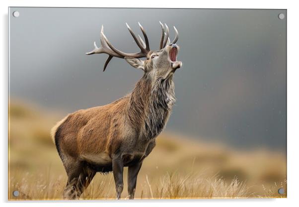 A Majestic Deer Acrylic by Picture Wizard