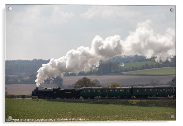 Urie S15 puffs into Ropley Acrylic by Stephen Coughlan