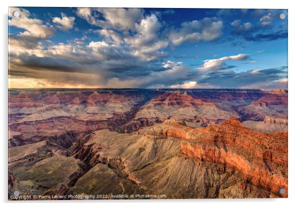 Vast landscape at the Grand Canyon Acrylic by Pierre Leclerc Photography
